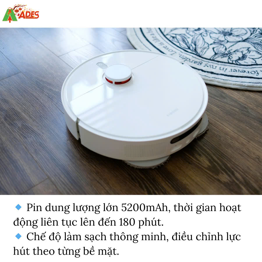 Xiaomi X10+  BHR6363EU che do lam sach thong minh