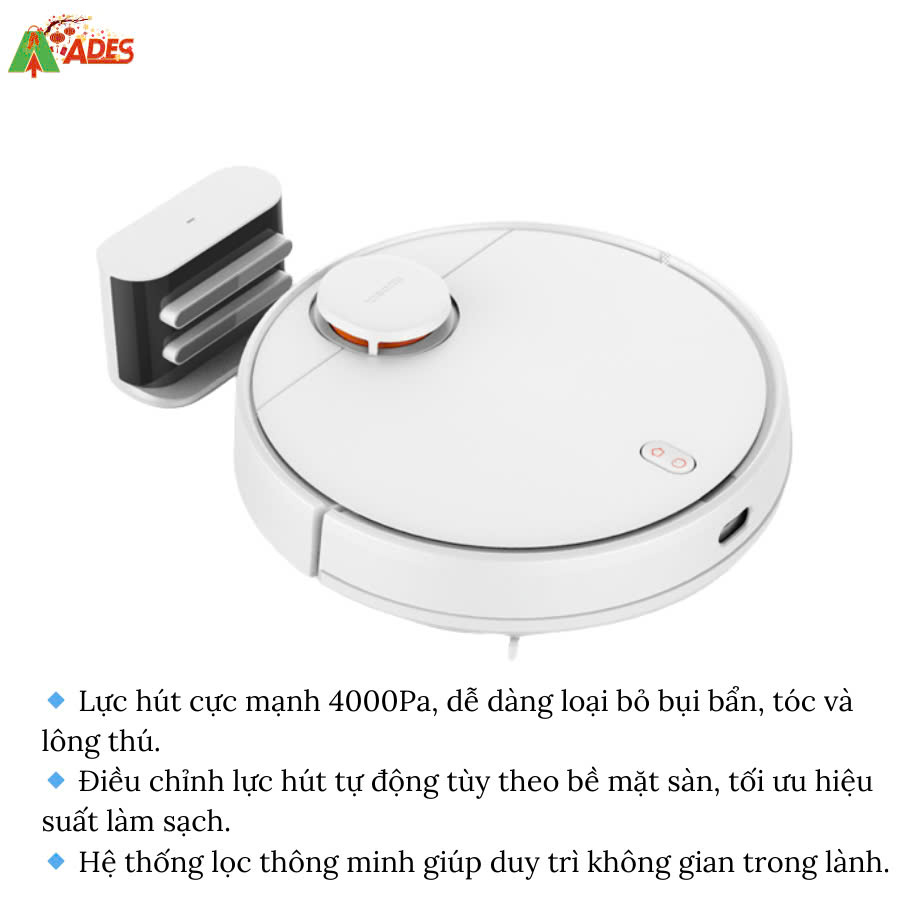 Xiaomi S10 cong nghe hut bui manh me