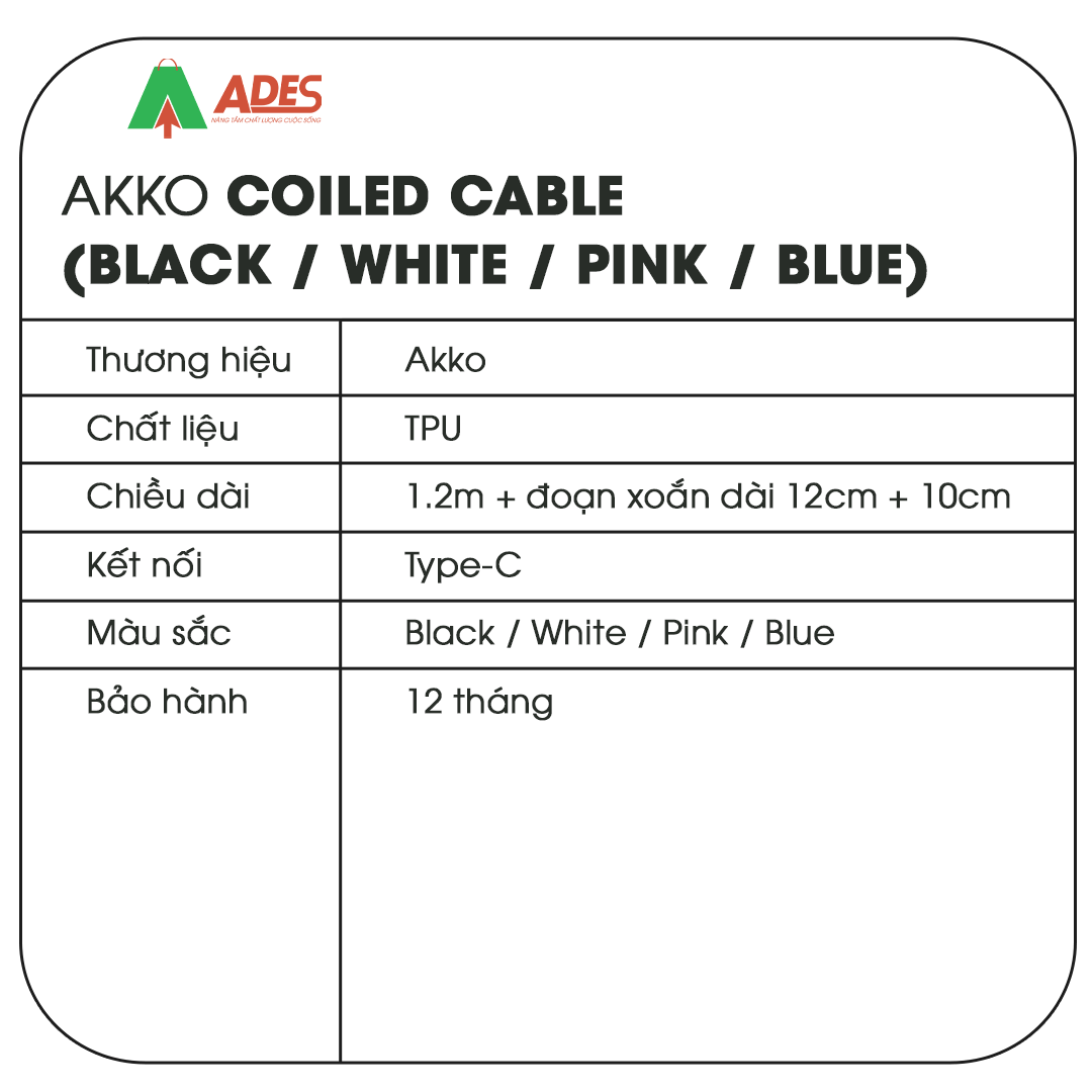 Akko Coiled Cable