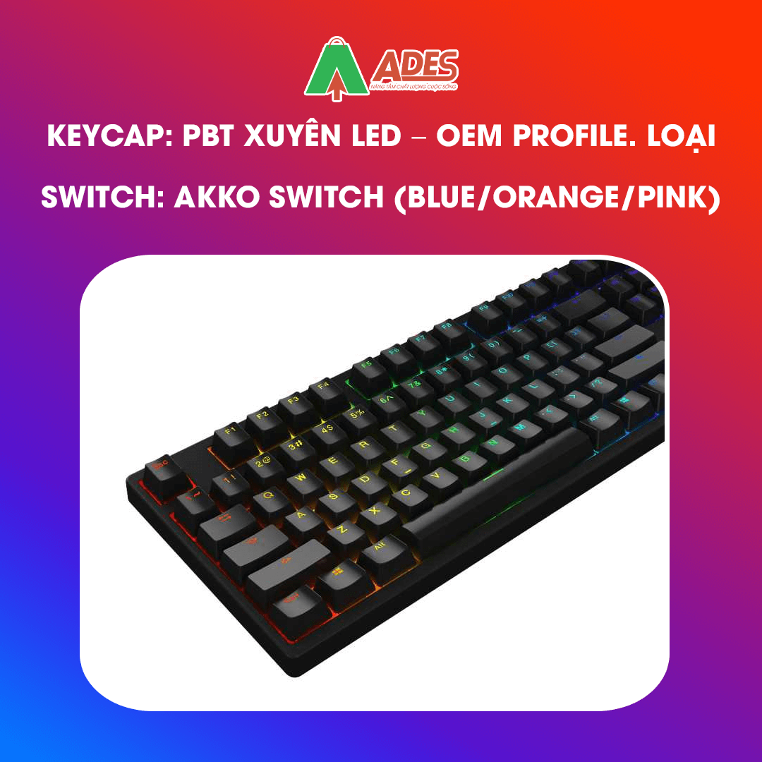 AKKO 3087S - Black RGB