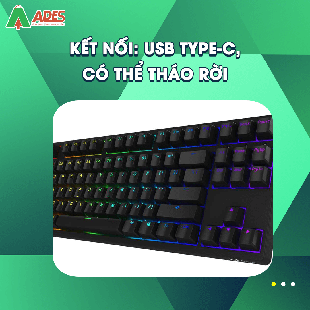 AKKO 3087S - Black RGB (Cherry sw)