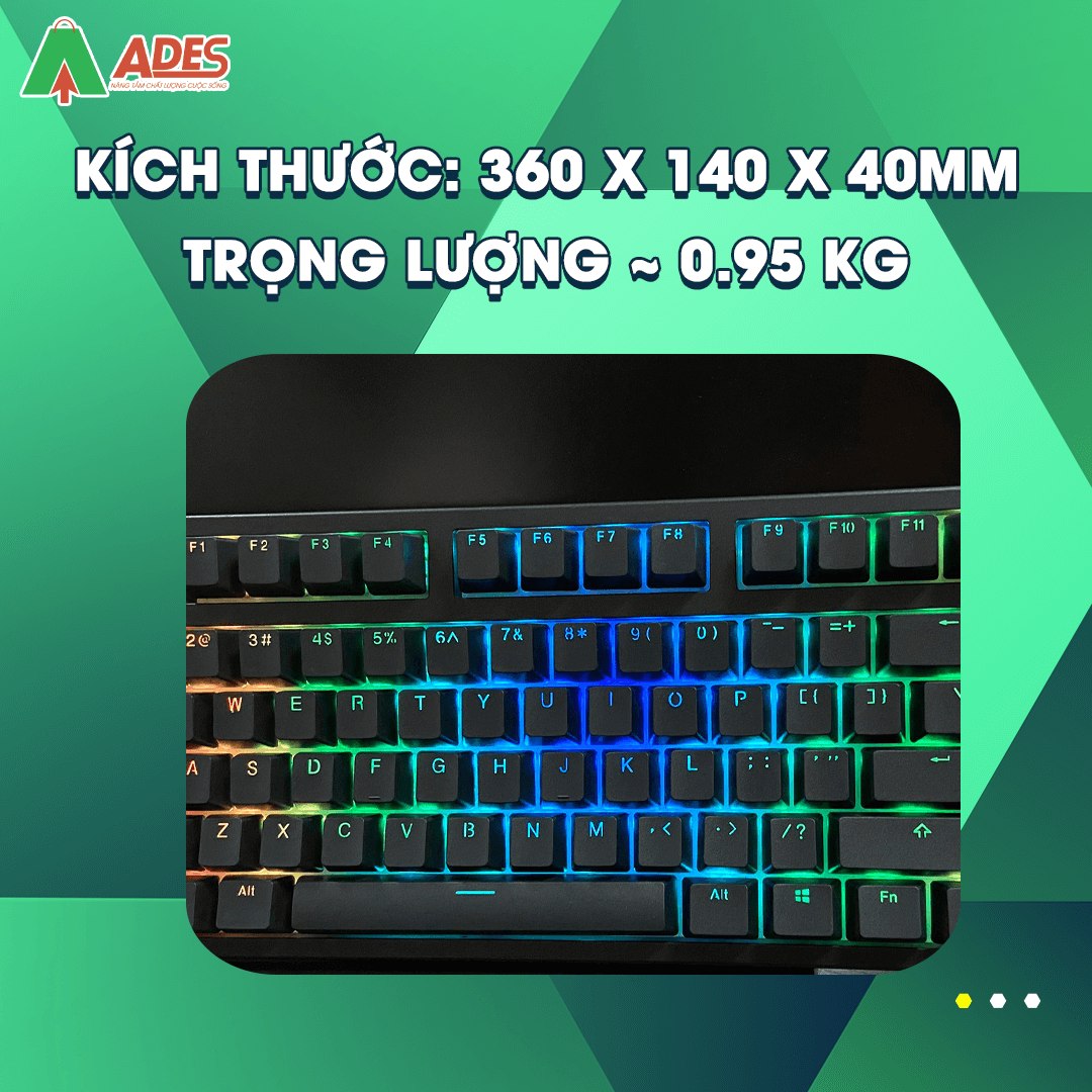 AKKO 3087S - Black RGB (Cherry sw)