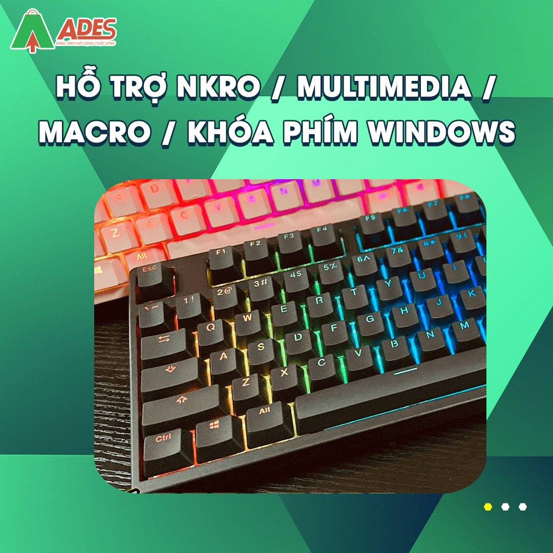 AKKO 3087S - Black RGB (Cherry sw)