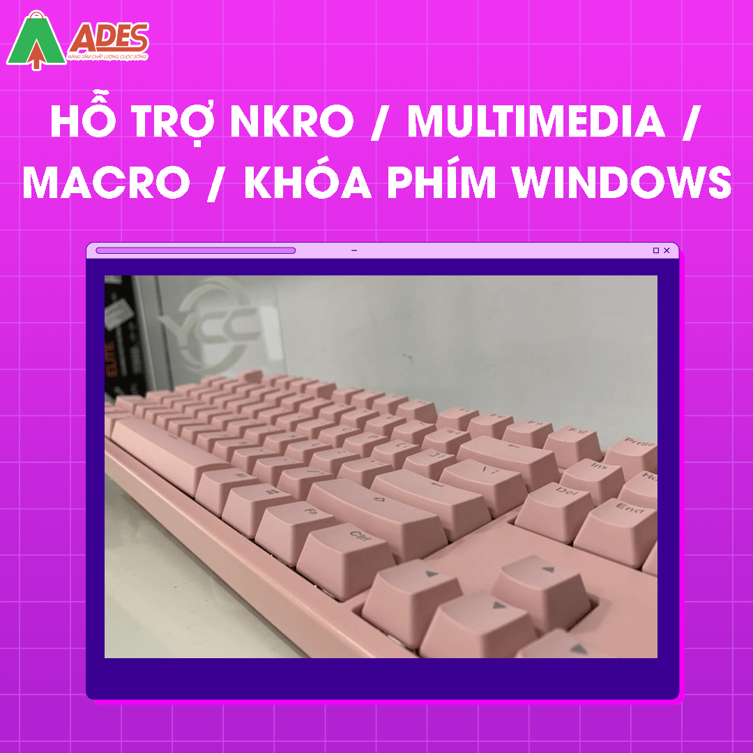AKKO 3087S - Pink RGB (AKKO sw)