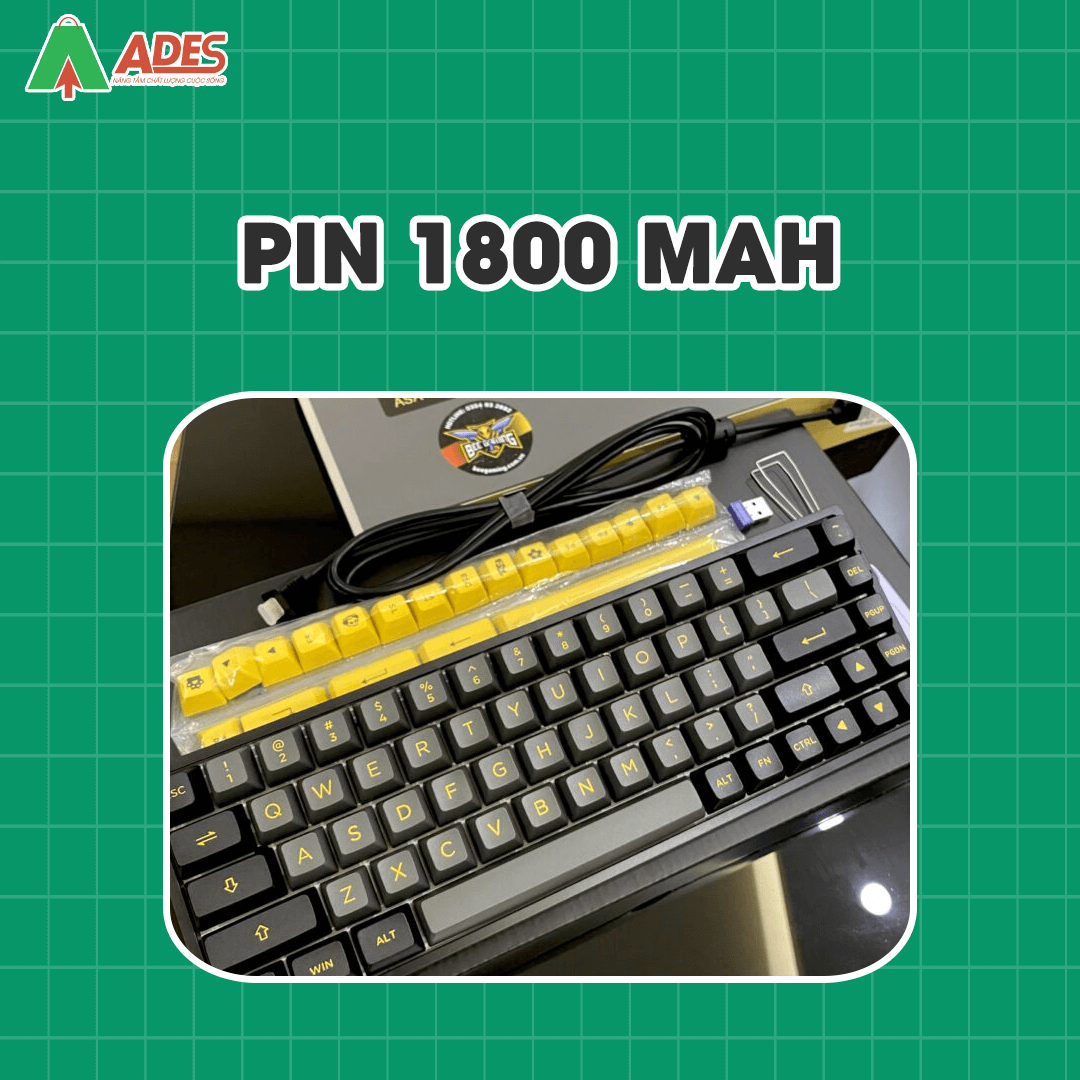 AKKO 3068B Multi-modes Black Gold