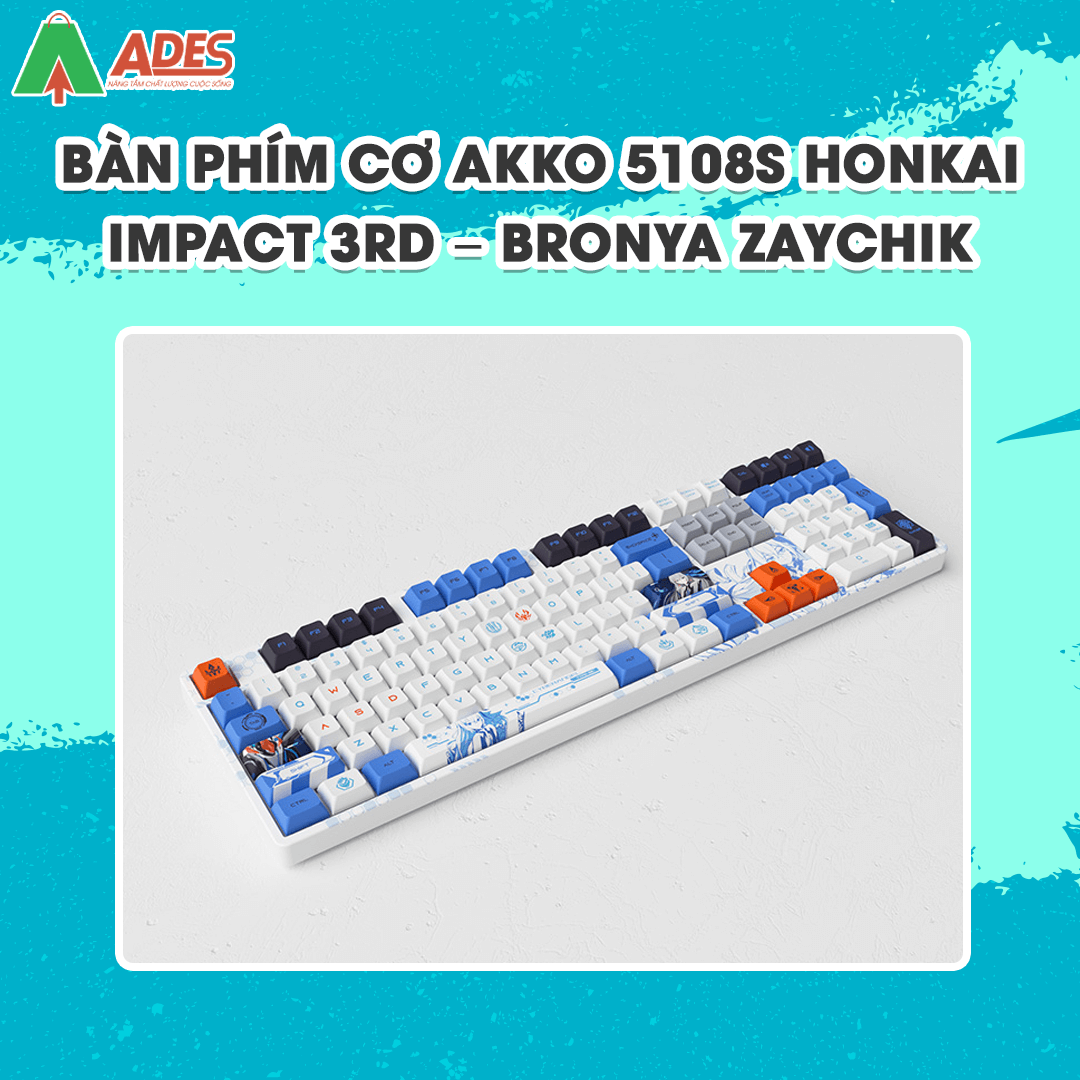 AKKO 5108S Honkai Impact 3rd – Bronya Zaychik