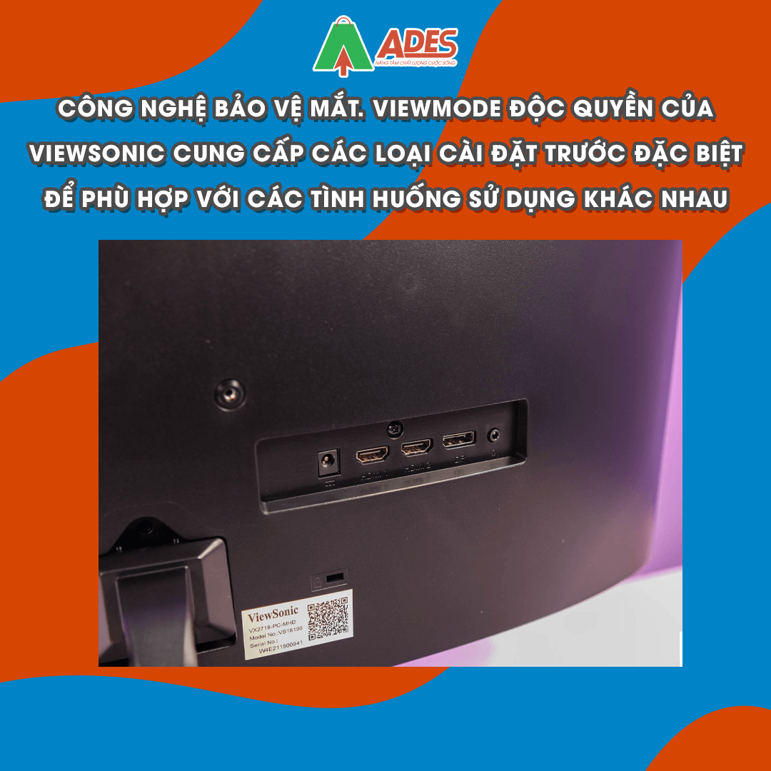 Man hinh ViewSonic VX2718-2KPC-MHD