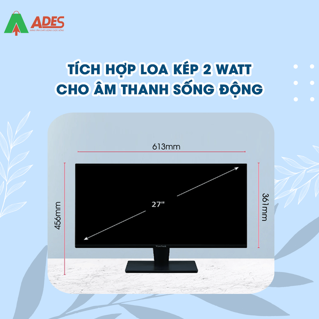 Man hinh ViewSonic VA2715-2K-MHD