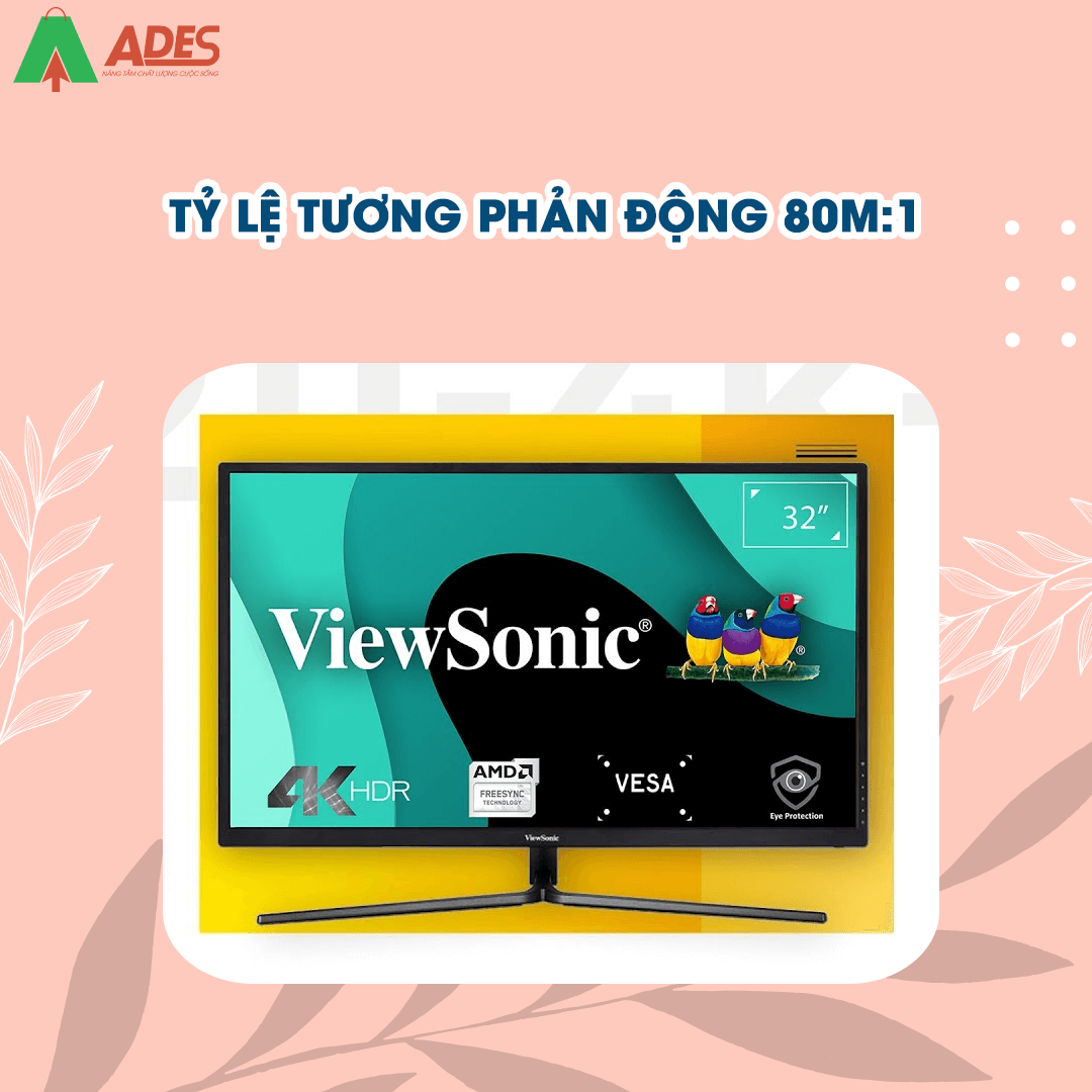 Man hinh ViewSonic VX3211-4K-MHD