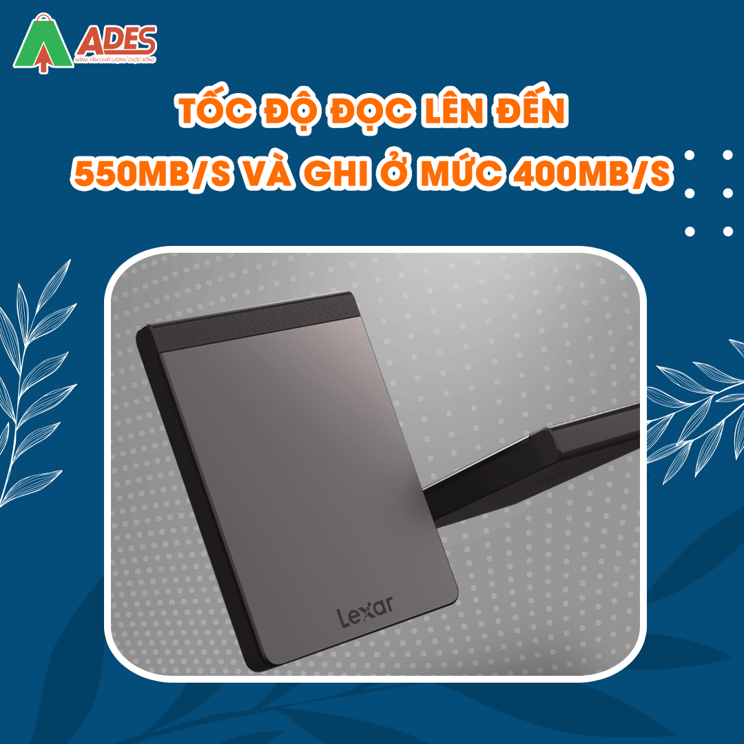 SSD Portable 512GB Lexar SL200