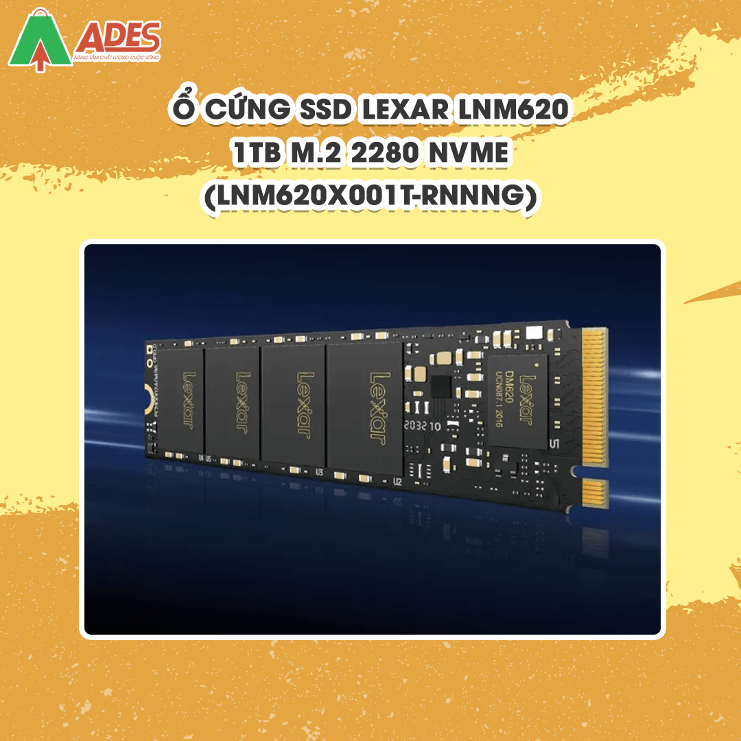 SSD Lexar LNM620 1TB M.2 2280 NVME (LNM620X001T-RNNNG)