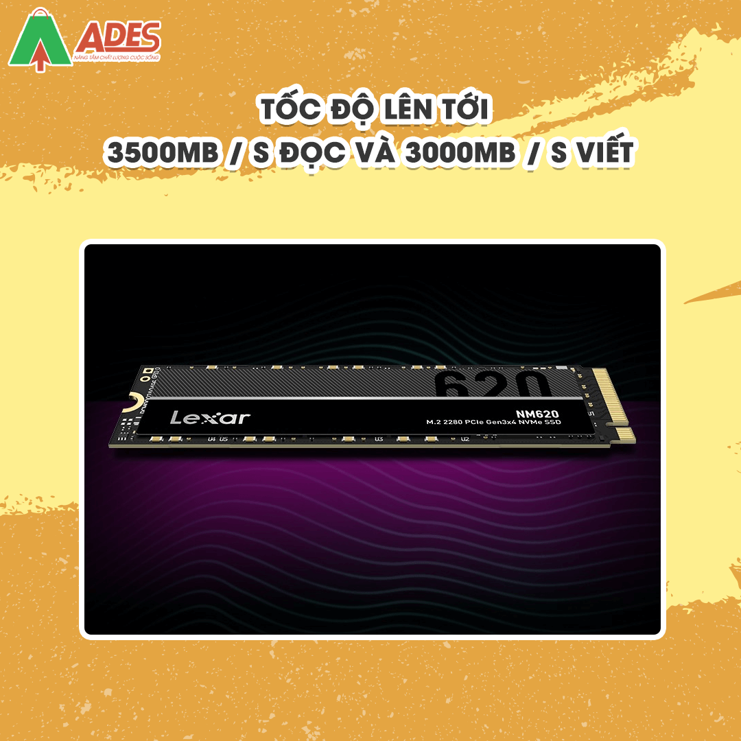 SSD Lexar LNM620 1TB M.2 2280 NVME (LNM620X001T-RNNNG)
