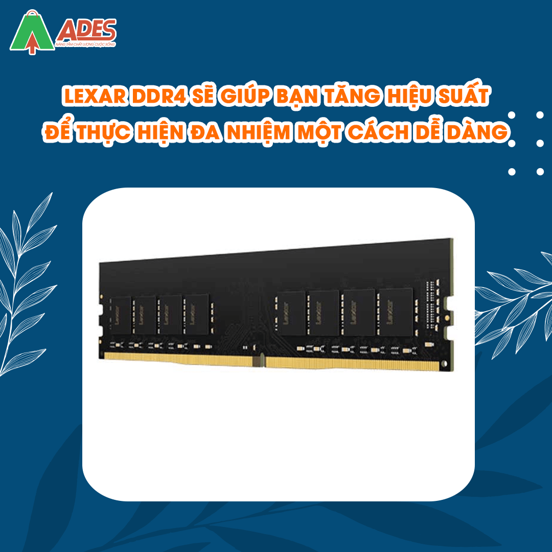 Ram PC DDR4 Lexar 8G/2666 (LD4AU008G-R2666G)
