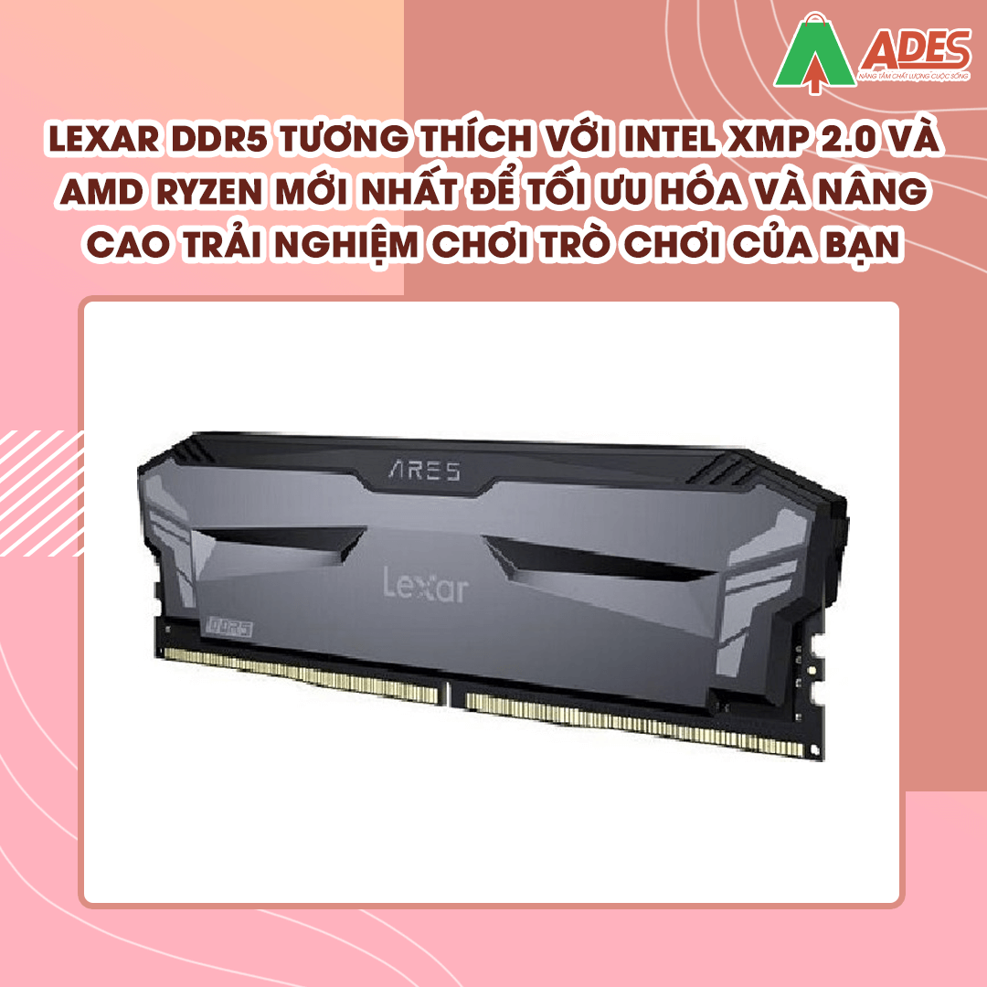 Ram PC Lexar 16GB DDR5 4800MHz (LD5DU016G-R4800GS2A)