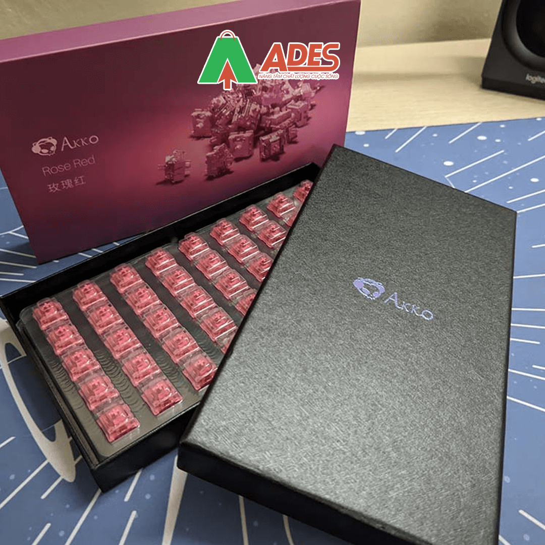 AKKO CS switch – Rose Red