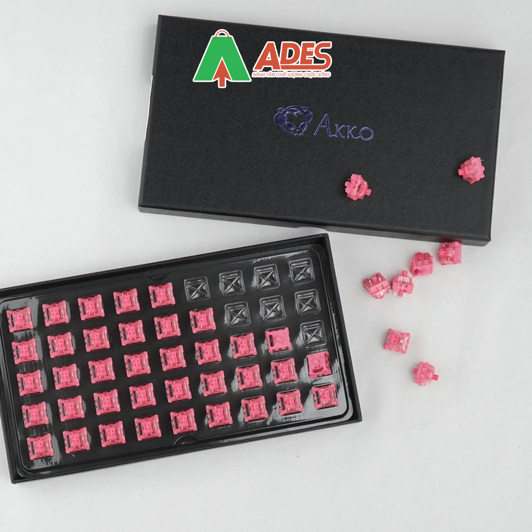 AKKO CS switch – Rose Red