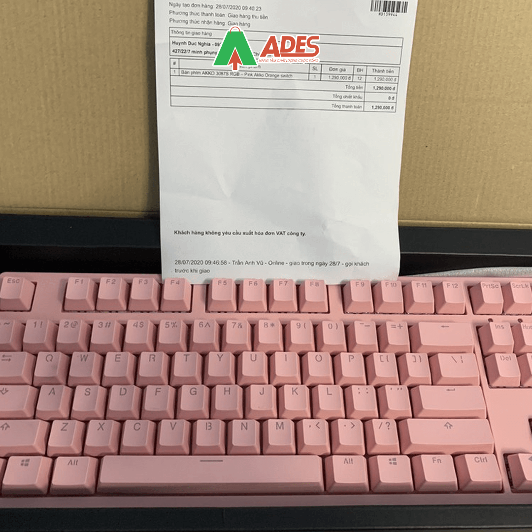 AKKO 3087S - Pink RGB (AKKO sw)
