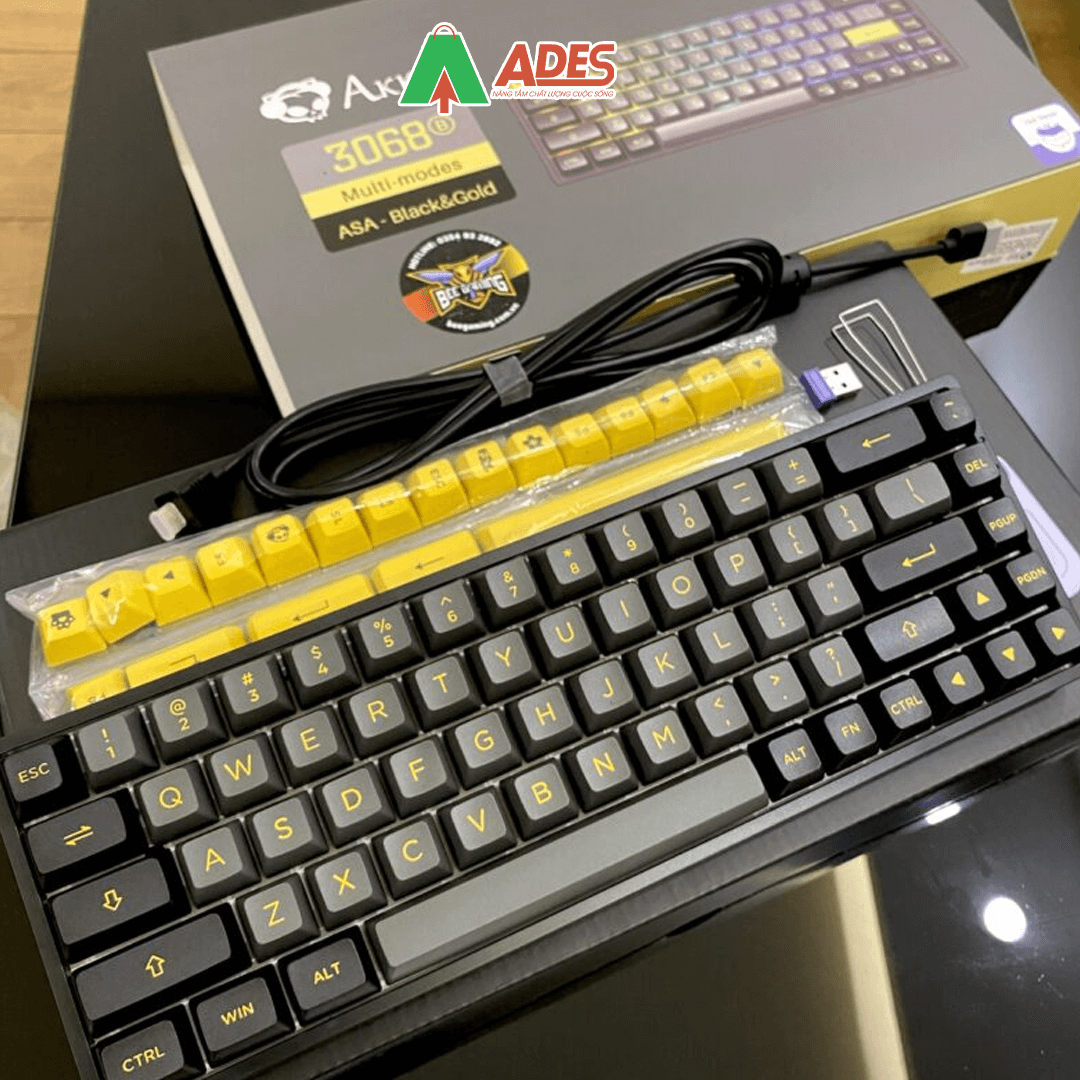 AKKO 3068B Multi-modes Black Gold