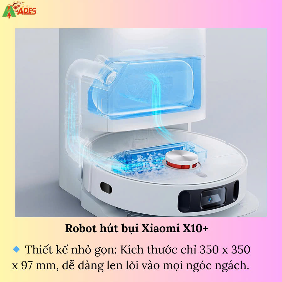 Xiaomi X10+  BHR6363EU thiet ke nho gon