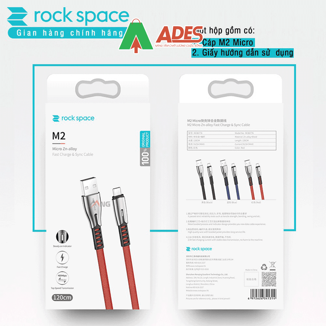 Day cap sac Rockspace M2 cong Micro
