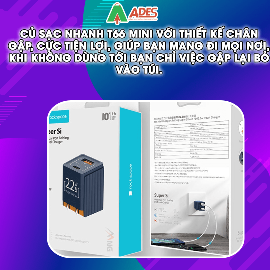 Cu sac Rockspace T66