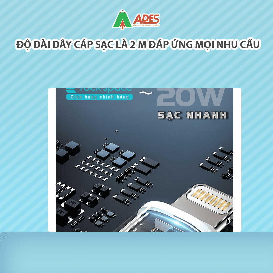 Day cap sac nhanh Rockspace Z18