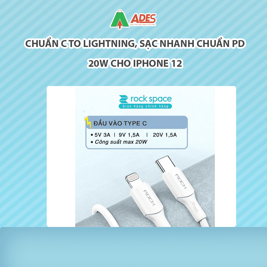 Day cap sac nhanh Rockspace Z18