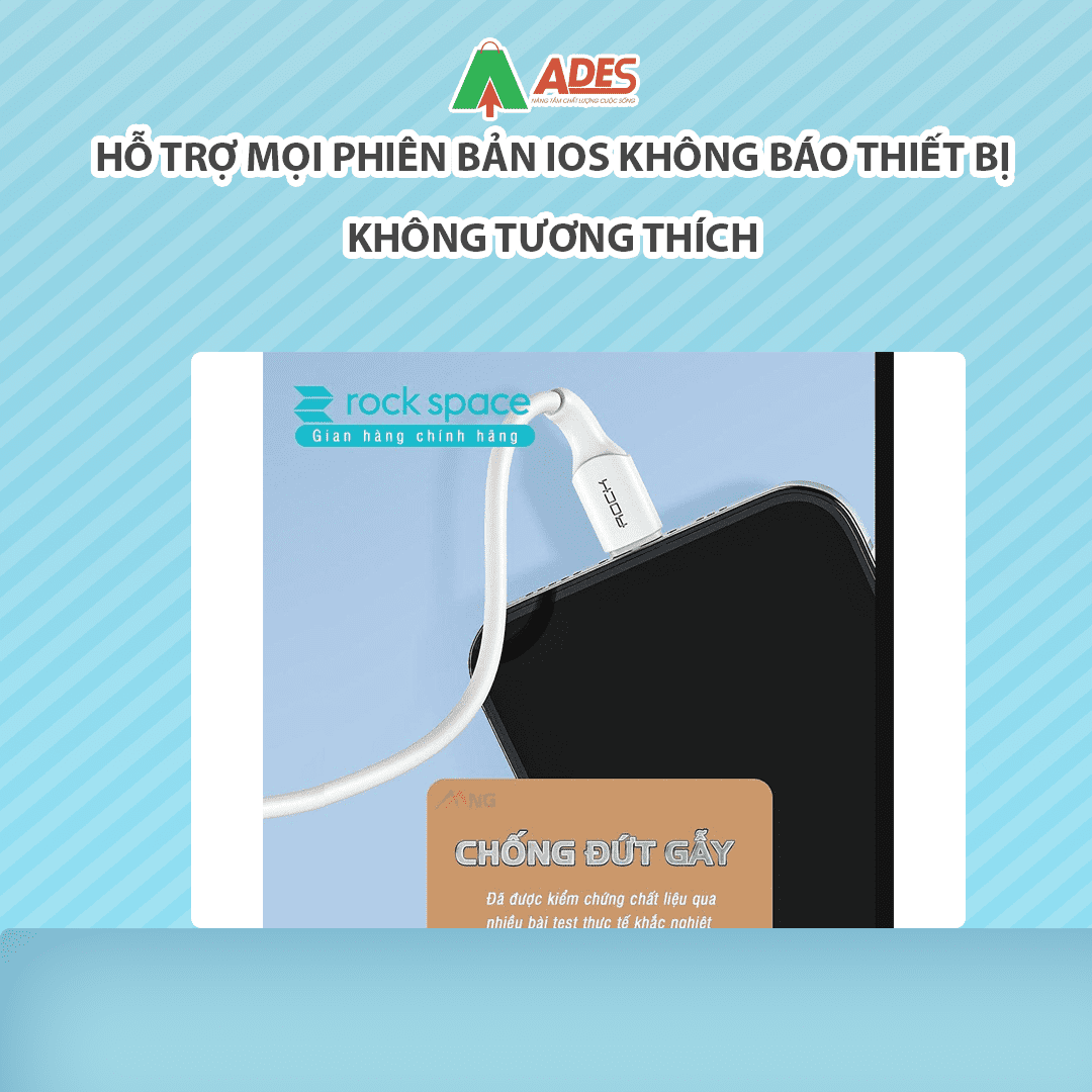 Day cap sac nhanh Rockspace Z18