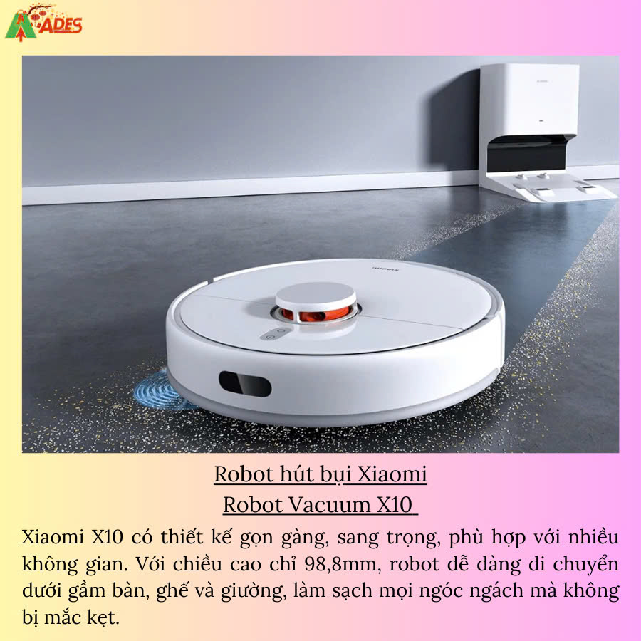 Xiaomi X10 BHR6068EU thiet ke hien dai, thong minh