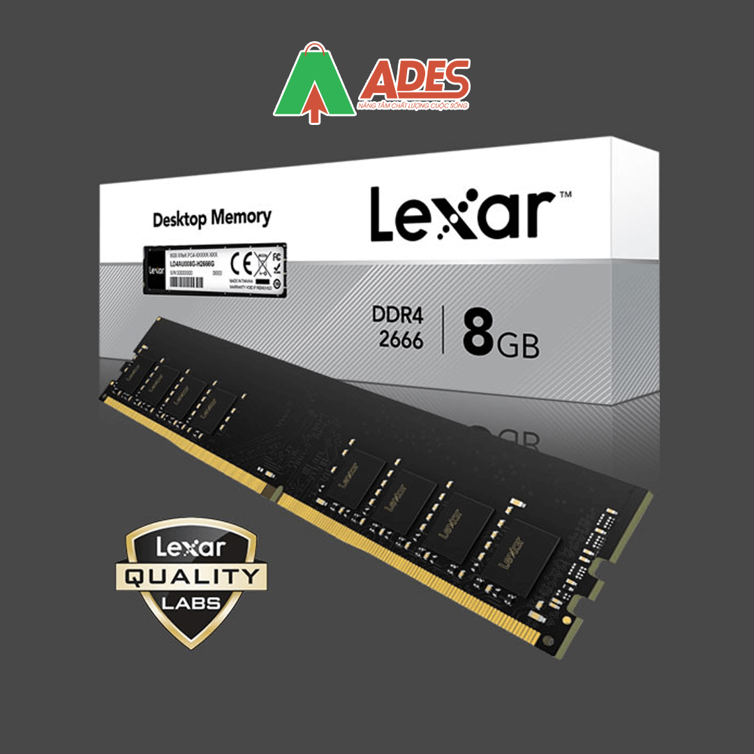 Ram PC DDR4 Lexar 8G/3200 (LD4AU008G-R3200G)