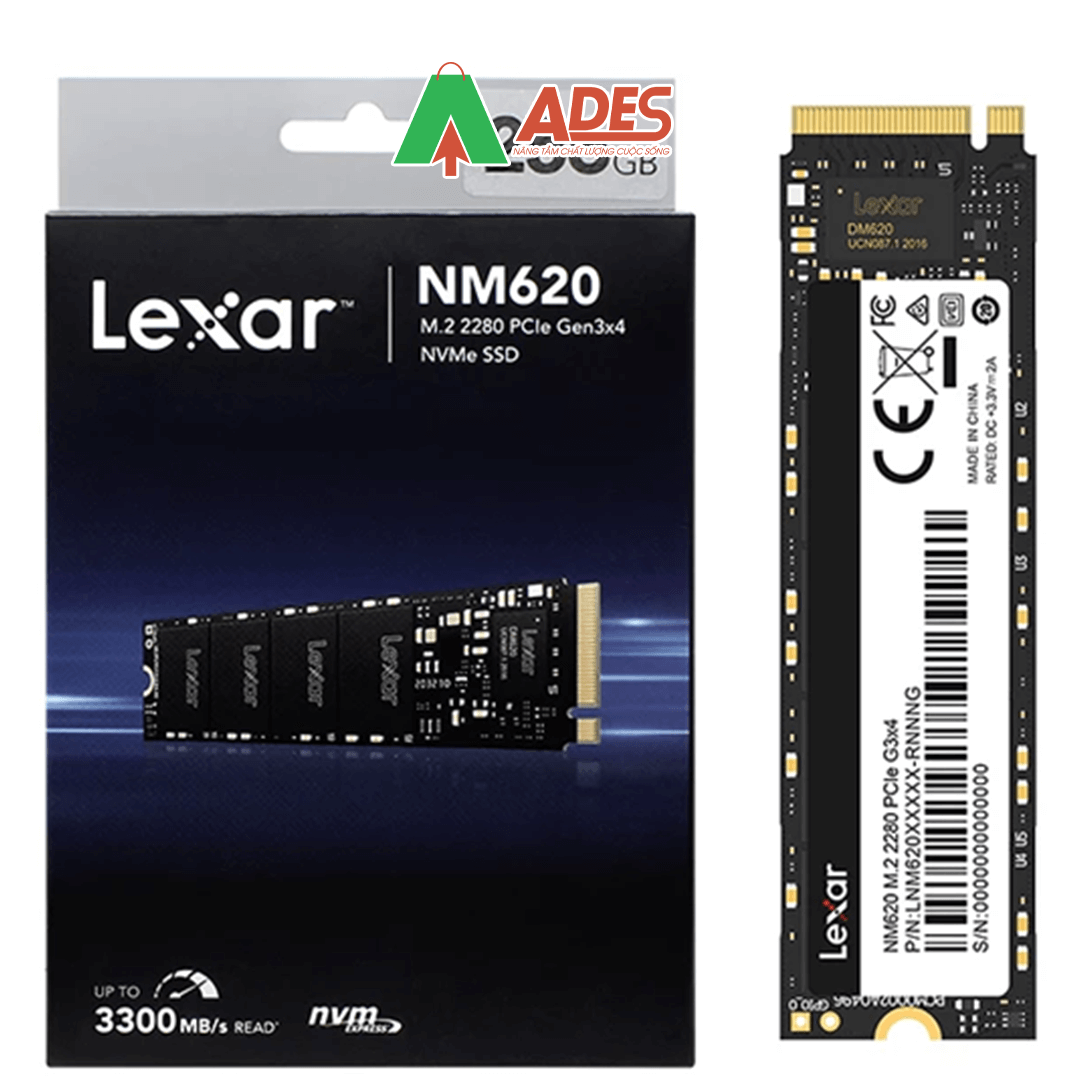 SSD Lexar NM620 256GB M.2 2280 PCIe 3.0x4 (LNM620X256G-RNNNG)
