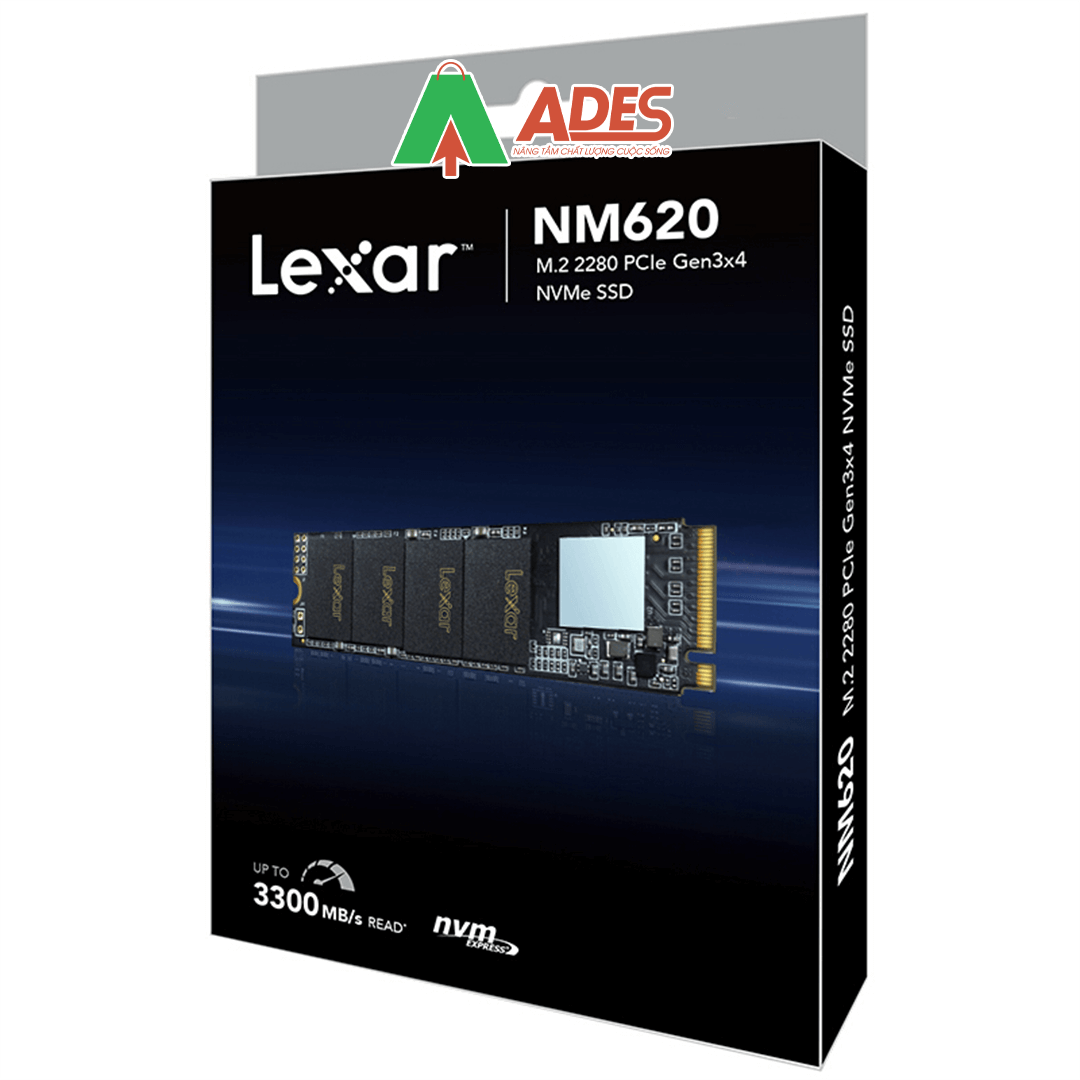 SSD Lexar NM620 256GB M.2 2280 PCIe 3.0x4 (LNM620X256G-RNNNG)