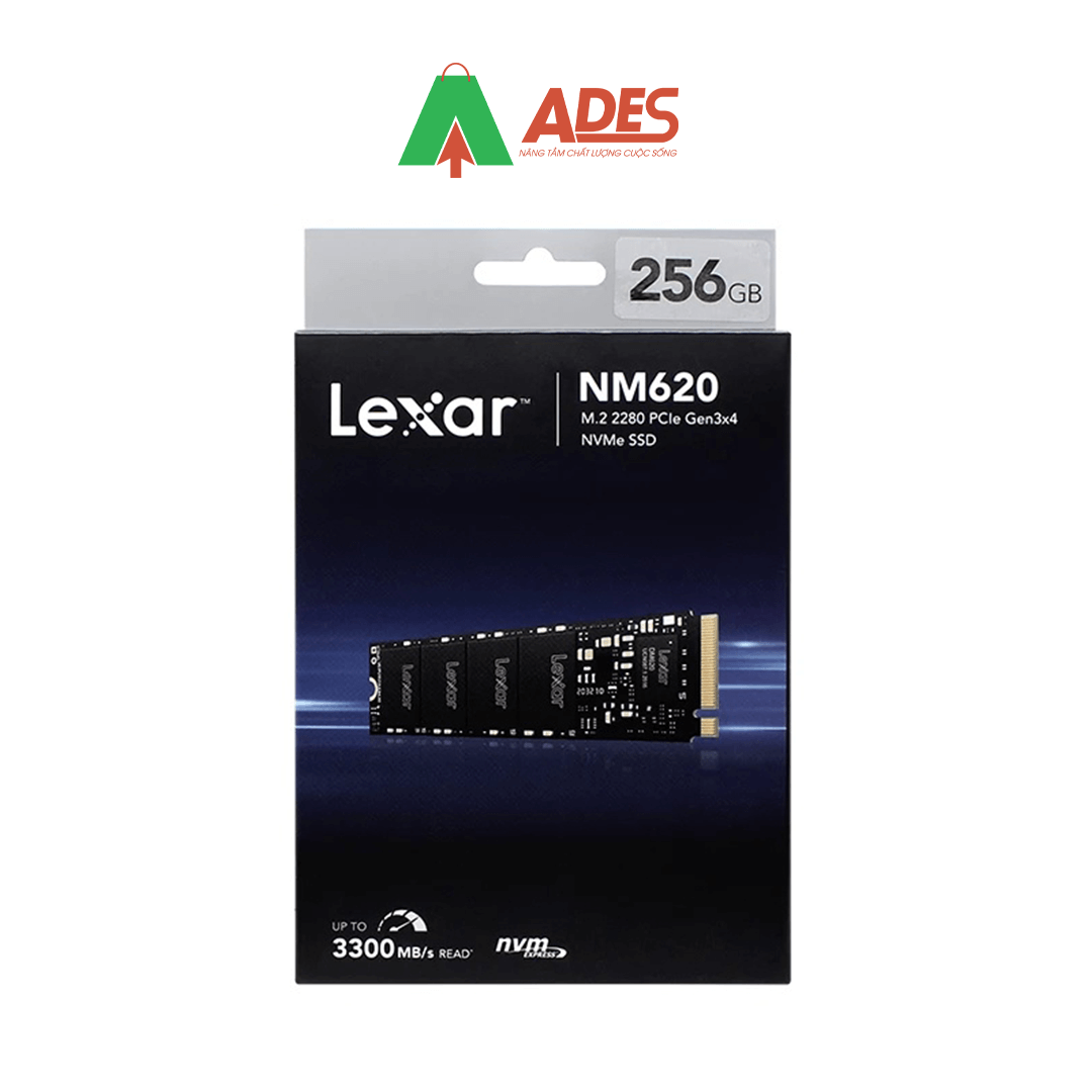 SSD Lexar NM620 256GB M.2 2280 PCIe 3.0x4 (LNM620X256G-RNNNG)