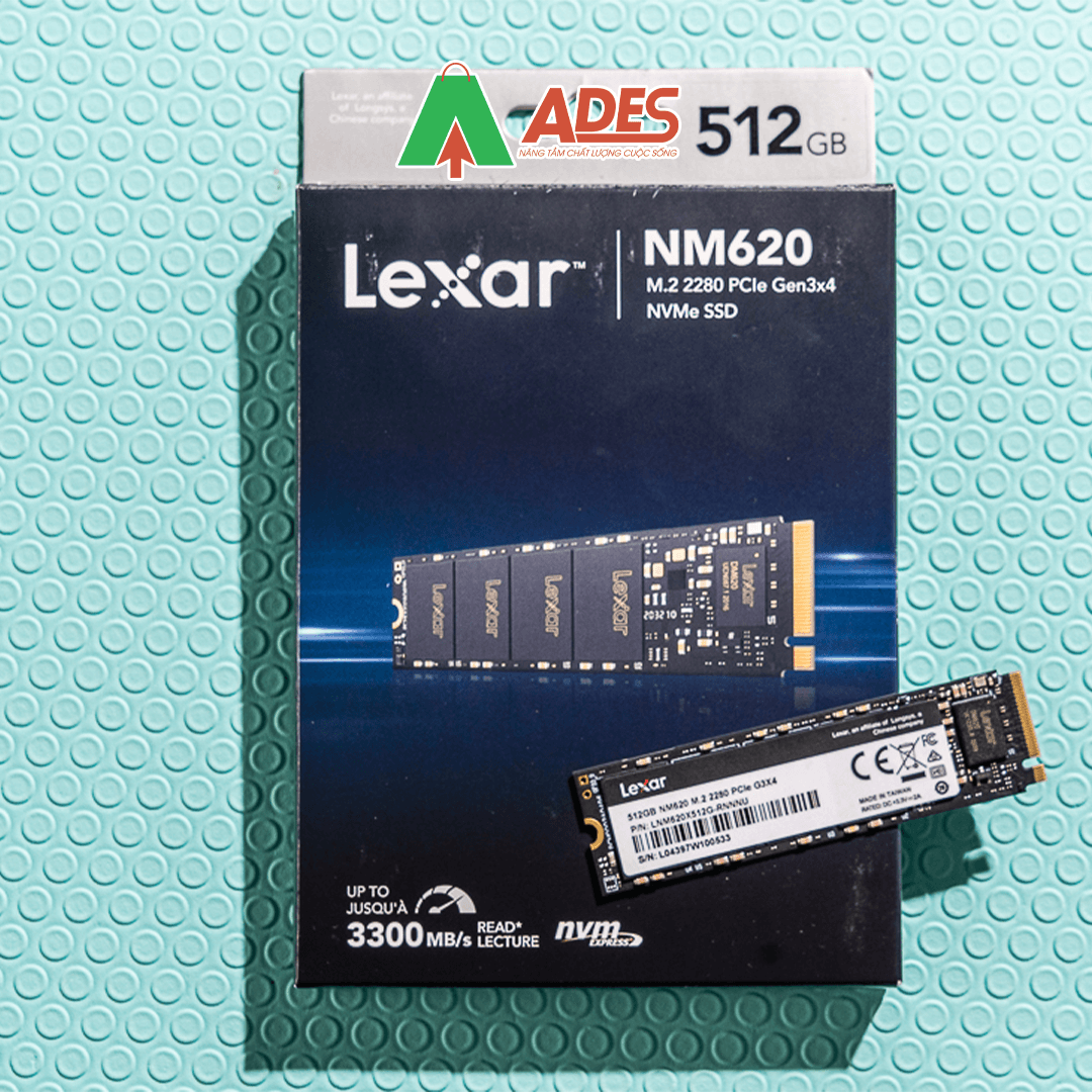SSD Lexar LNM620 512G M.2 Nvme PCIe Gen3x4 (LNM620X512G-RNNNG)