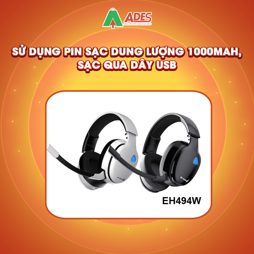 Tai nghe Gaming Edra EH494W