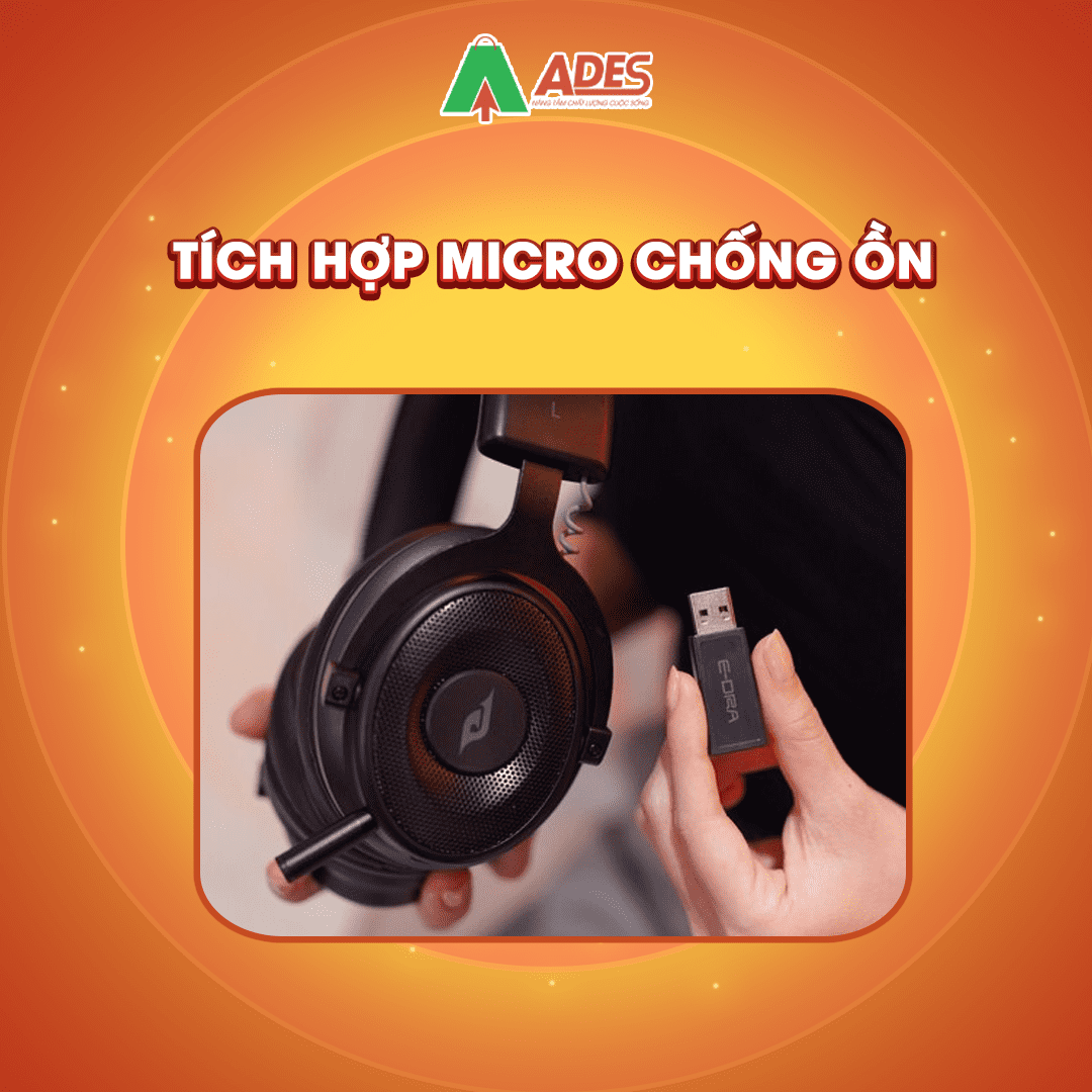 Tai nghe Gaming Edra EH493W Wireless