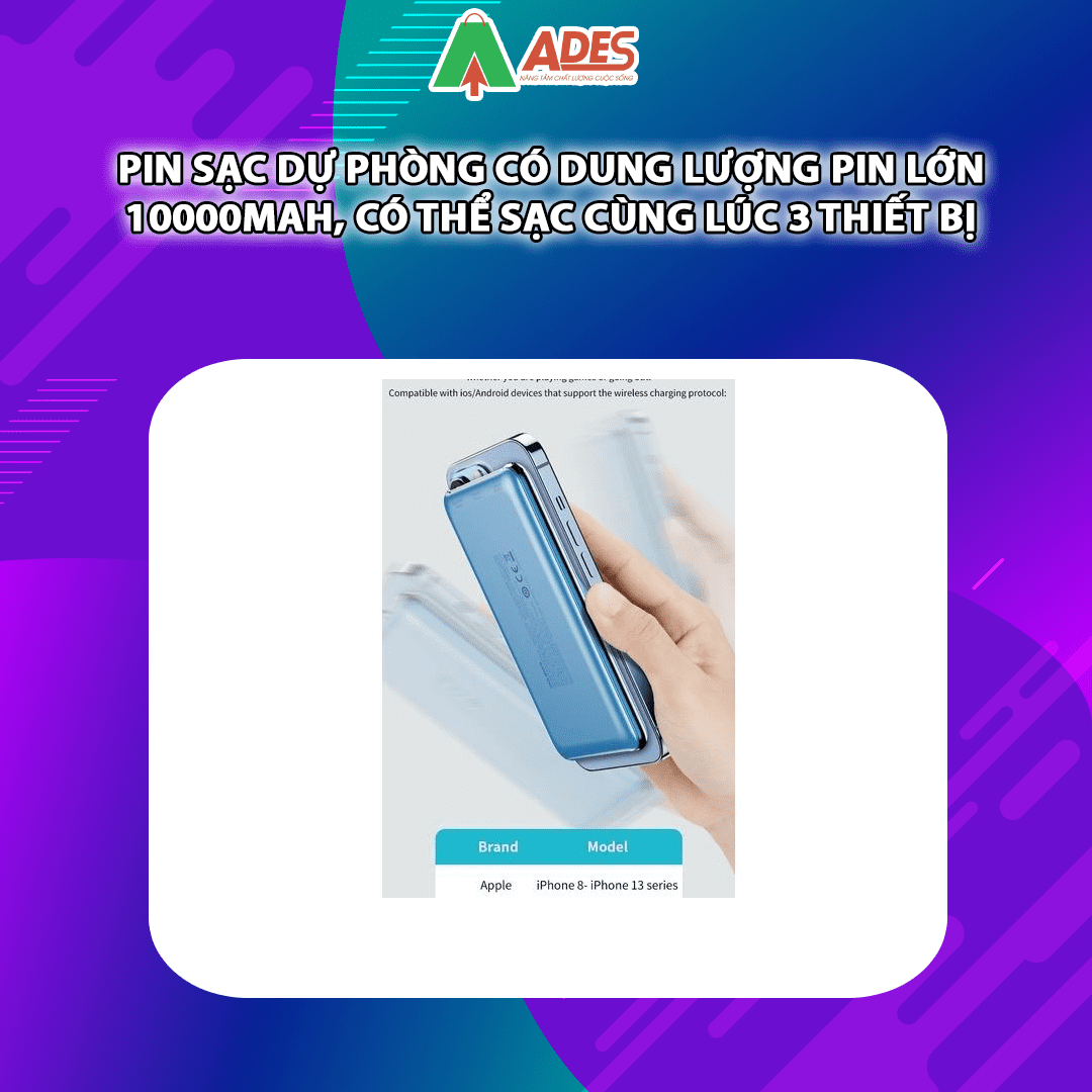 Pin sac du phong Rockspace P88