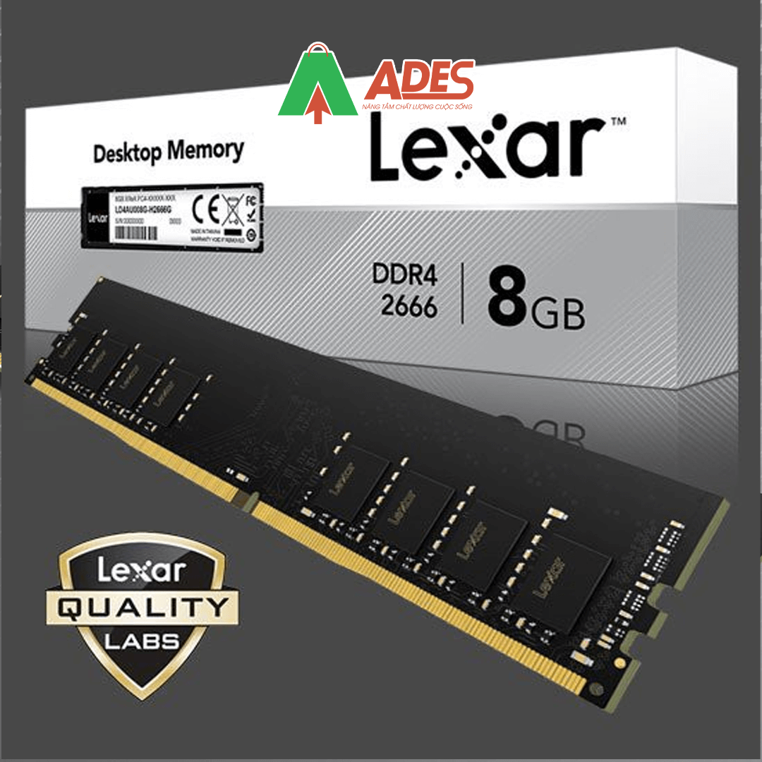 Ram PC Lexar DDR4 8GB 2666MHz 1.2v (LD4AU008G-B2666GSST)