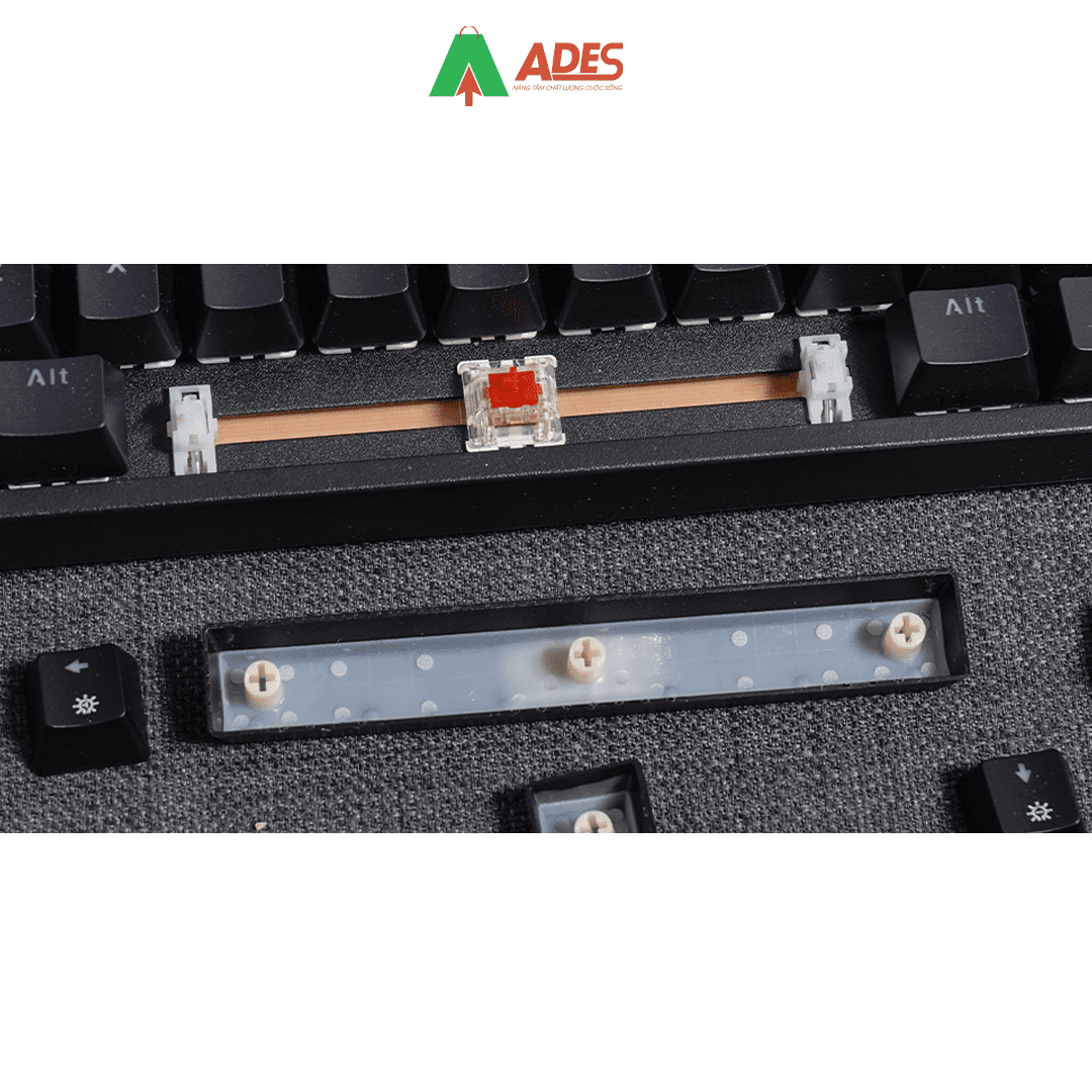 Ban phim co Edra EK387 Rainbow Huano Switch