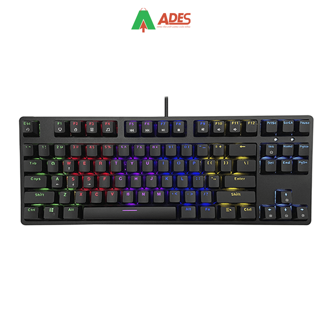 Ban phim co Edra EK387 Rainbow Huano Switch