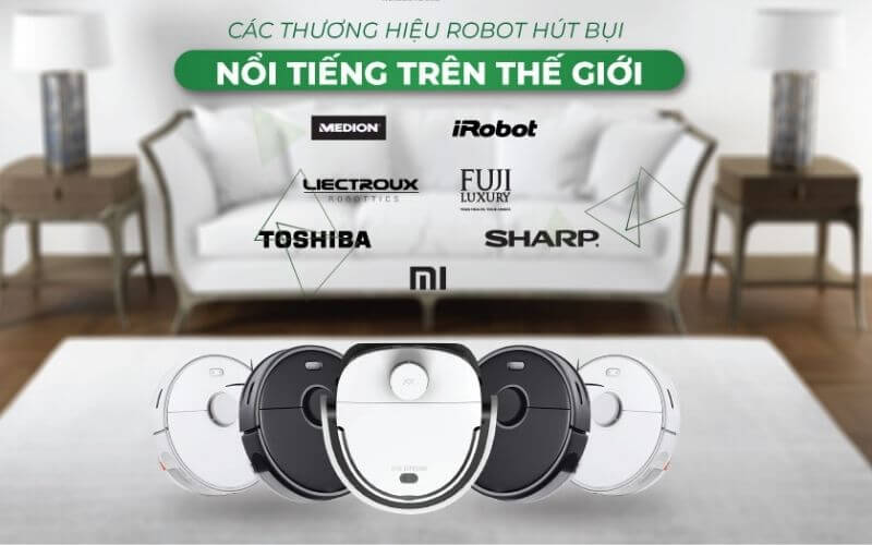 các thương hiệu máy hút bụi hàng đầu