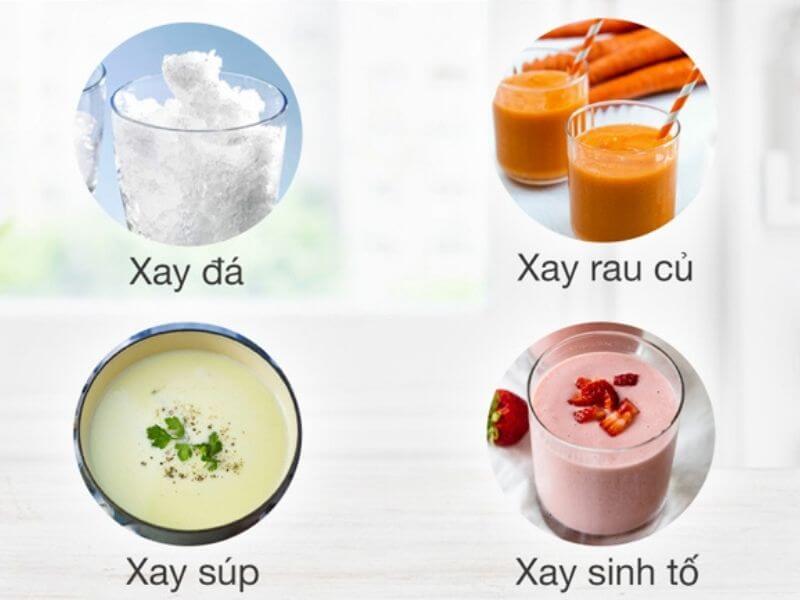 công suất của máy xay Smeg