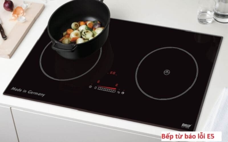 Mẹo để tránh gặp tình trạng lỗi E5 bếp từ