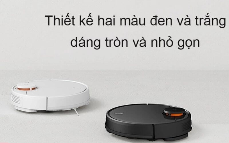 thiết kế robot hút bụi nhỏ gọn, tinh tế