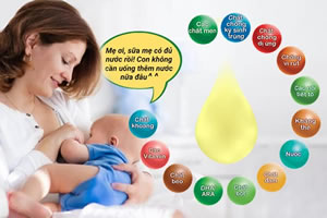 Sữa mẹ là thức ăn tốt nhất cho trẻ sơ sinh và trẻ nhỏ là vì sao?