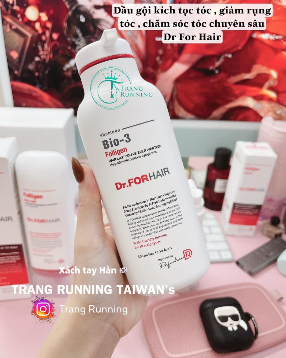 Dầu Gội Dr.FORHAIR Folligen Plus Shampoo