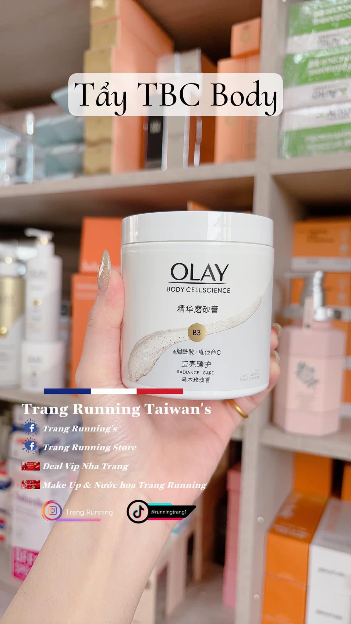 Tẩy da chết Olay Body Cellscience B3+Vitamin C