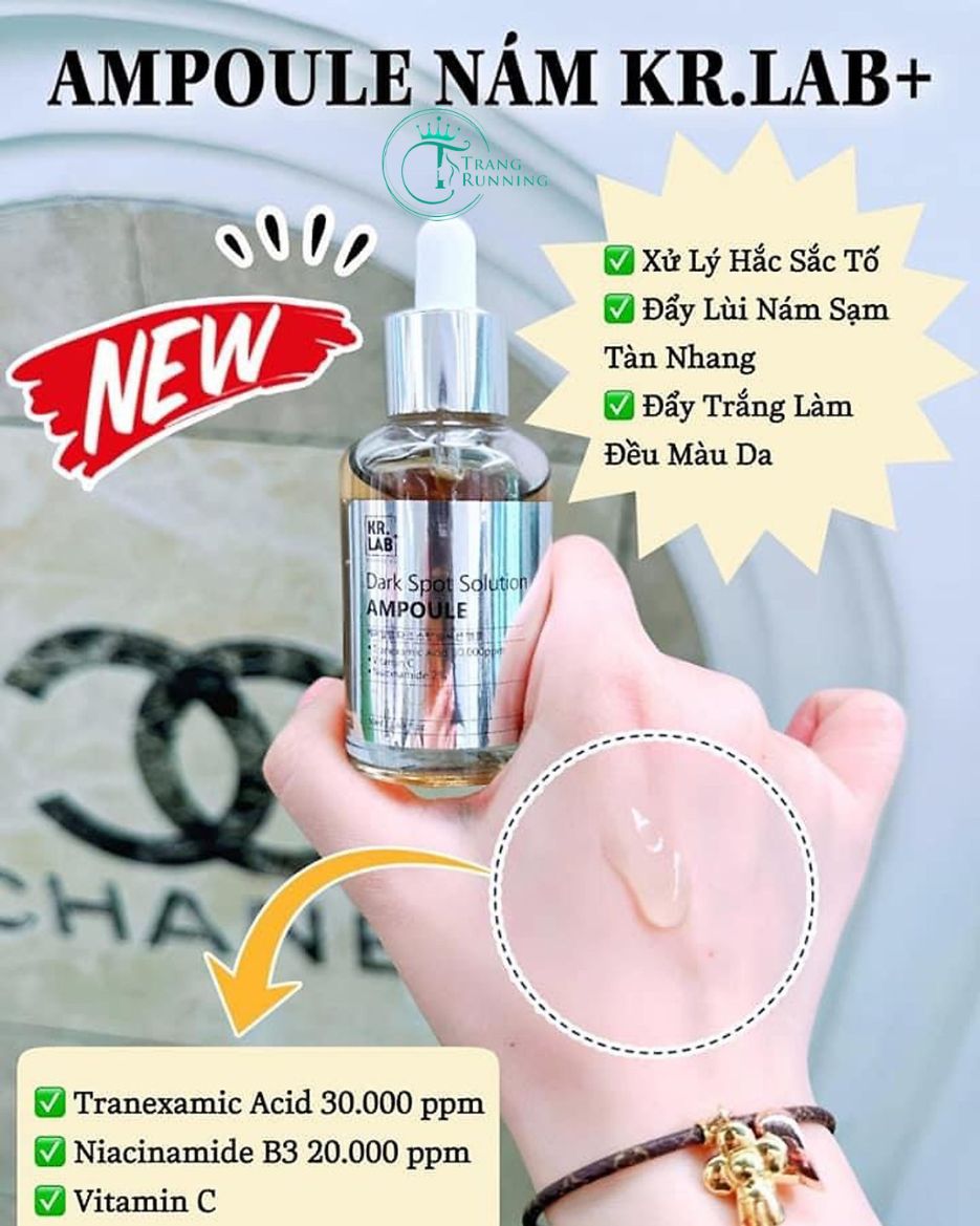 Serum sáng da, mờ nám DarkSpot Solution KR.LAB