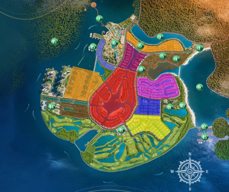 Những tiện ích nổi bật từ phân khu Bạch Long