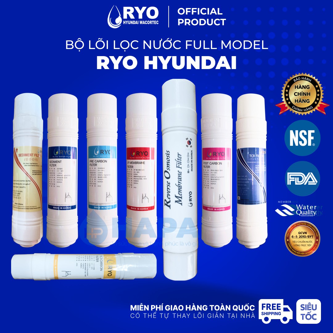 Lõi Lọc Nước RYO Hyundai